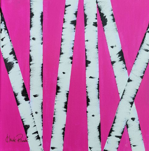 Nordic Pink painting